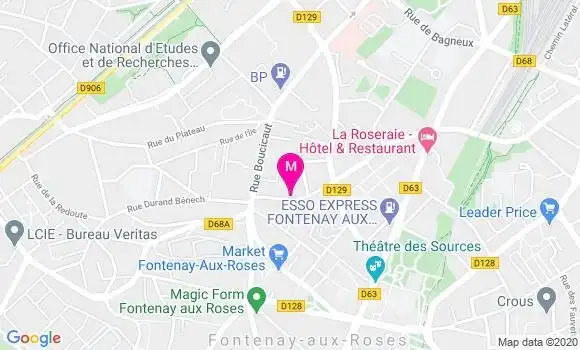 Localisation Dr Emmanuelle Vasseur