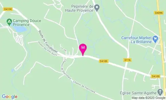 Localisation Dr Daniel Dejardin