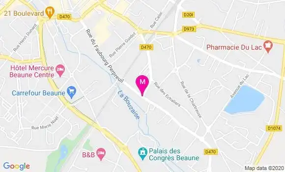 Localisation Dr Anne Sophie Causeret