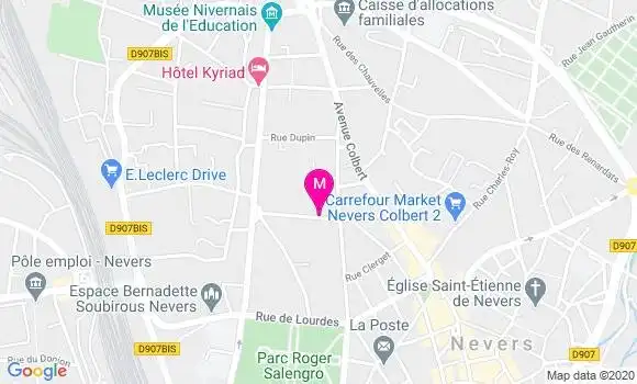 Localisation Dr Yves Boutonnat