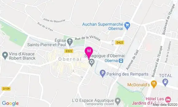 Localisation Dr Elisabeth Gaugenot