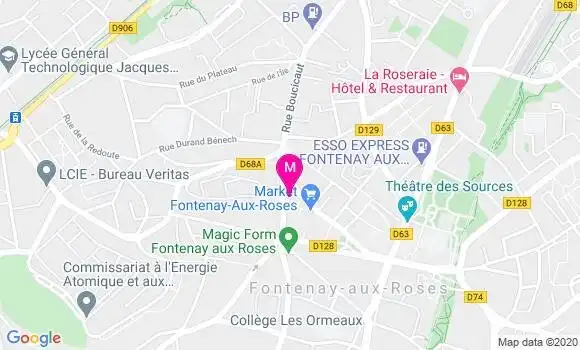 Localisation Dr Jean Yves Mangeot