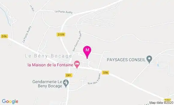 Localisation Dr Sophie Lecarpentier Dimech