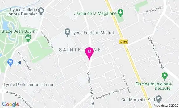 Localisation Dr Roselyne Chouraqui