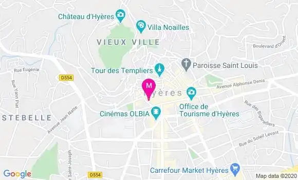 Localisation Dr Yves Garry