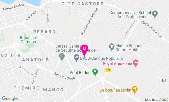 Localisation Dr Pierre Famaro
