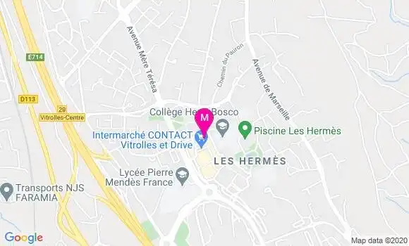 Localisation Dr Bernard Cura