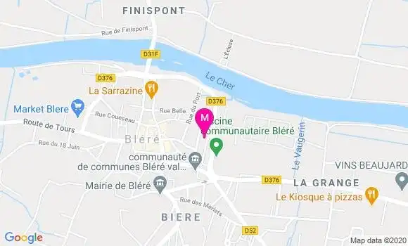 Localisation Dr Sandrine Momiron