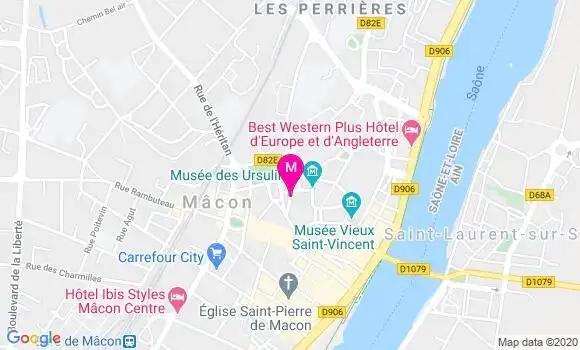 Localisation Dr Jean François Roussot