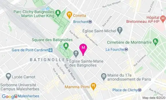 Localisation Dr Evelyne Kurth