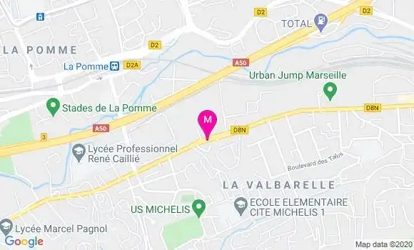 Localisation Dr Michel Llorca