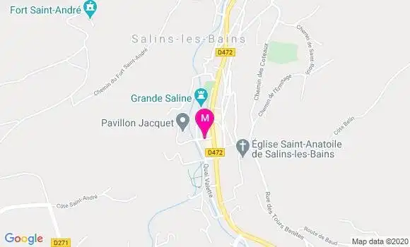 Localisation Dr Marcelle Jeannerod