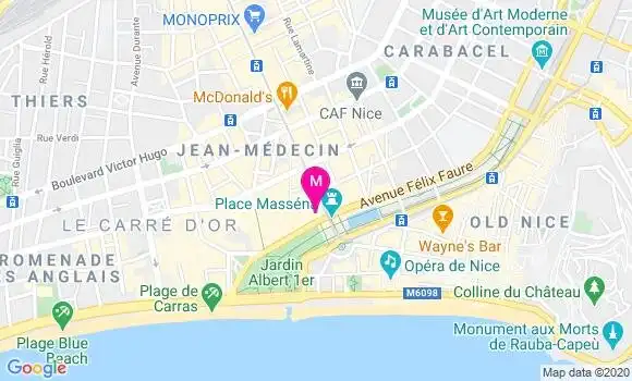Localisation Dr Jean Xavier Sardo