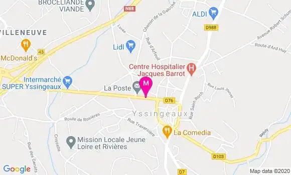 Localisation Dr Magali Pailles Sornin