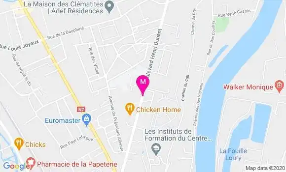 Localisation Dr Guillaume Charpentier