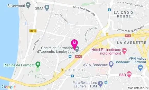 Localisation Dr Philippe Lavielle