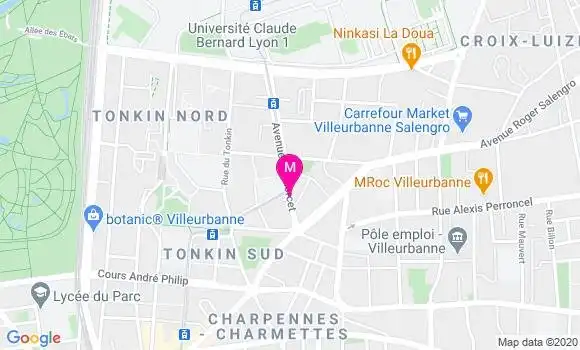 Localisation Dr Yves Lienhart