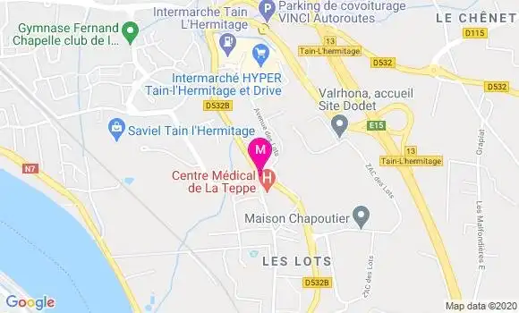 Localisation Dr Jérôme Petit