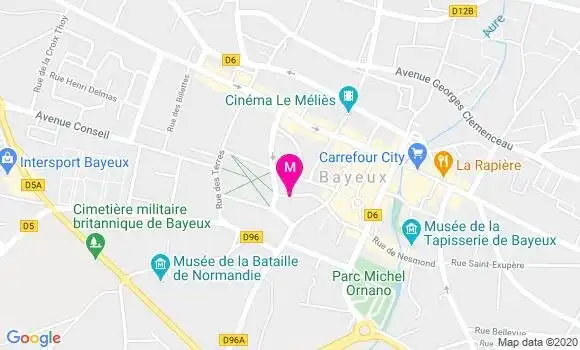 Localisation Dr Luc Bouvier