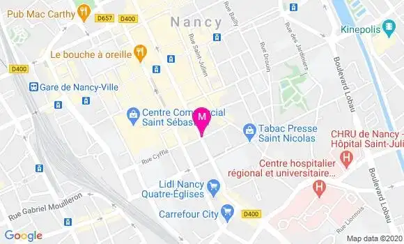 Localisation Dr Catherine Goudot Pernot