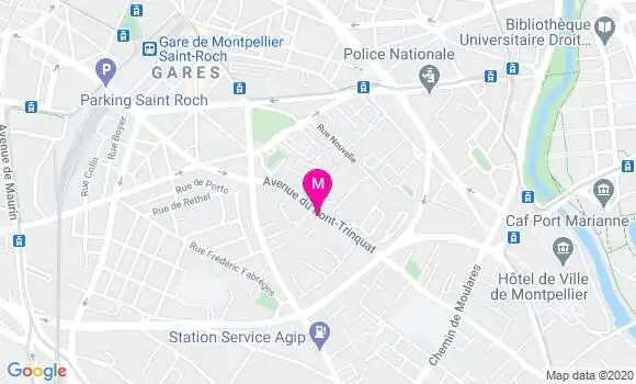 Localisation Dr Thierry Cherifcheikh