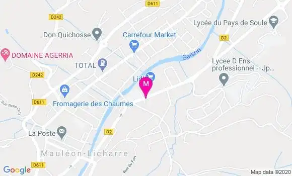 Localisation Dr Jean Claude Gaillard