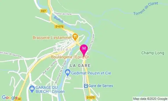 Localisation Dr Alain Caruso