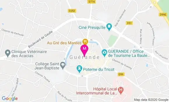 Localisation Dr François Mingaud