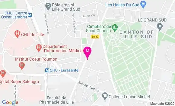 Localisation Dr Laurent Gorgol