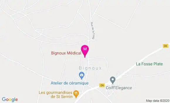 Localisation Dr Philippe Bouchand