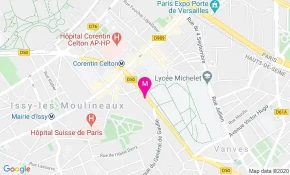 Localisation Dr Denis Dorel