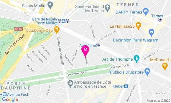 Localisation Dr Thierry Gibault