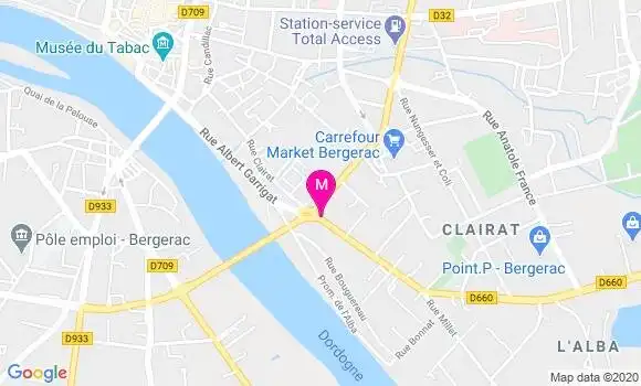 Localisation Dr Philippe Valentin