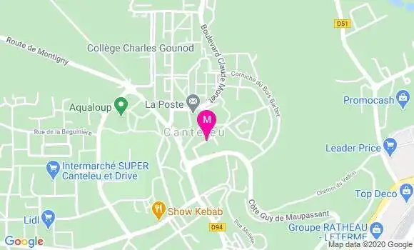 Localisation Dr Laurent Doucin