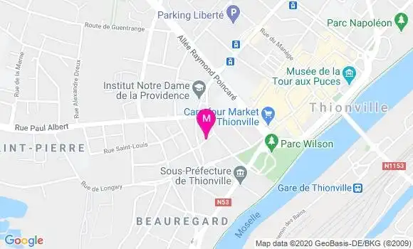 Localisation Dr Pierre Jeras