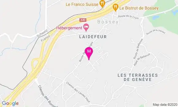 Localisation Dr Jean Claude Zandman