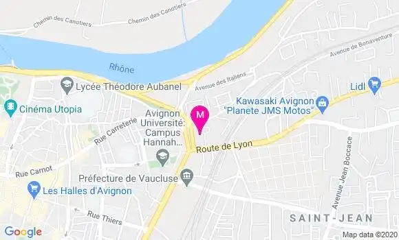 Localisation Dr Pascal D
