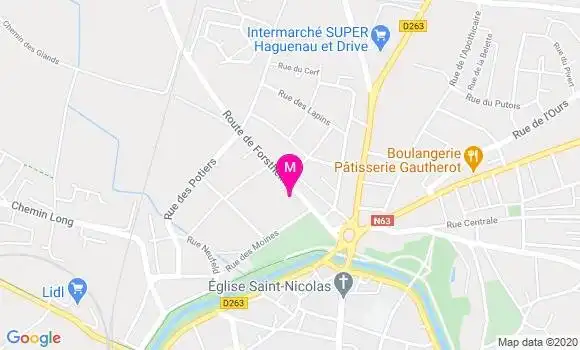 Localisation Dr Henri Mauch