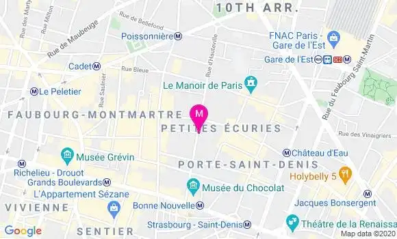 Localisation Dr Chantal Tanger