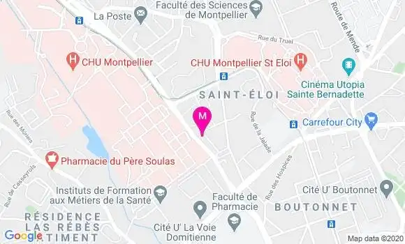 Localisation Dr Jean Louis Farenc