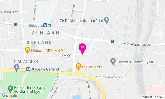 Localisation Dr Sophie Journe
