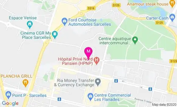 Localisation Dr Michel Rondou