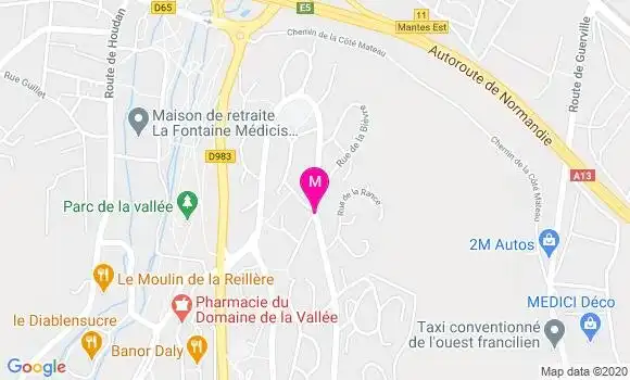 Localisation Dr Jean Bourhis