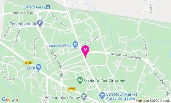 Localisation Dr Eric Henry