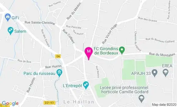 Localisation Dr Jean Michel Mufraggi