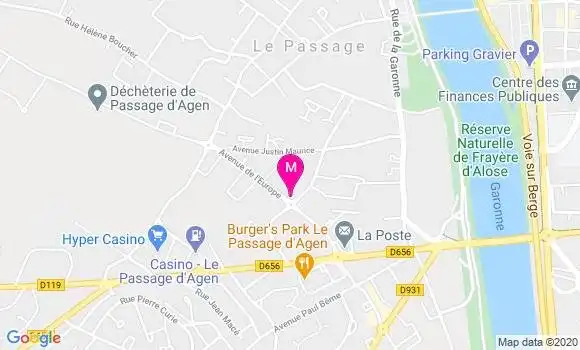 Localisation Dr Daniel Beauvie
