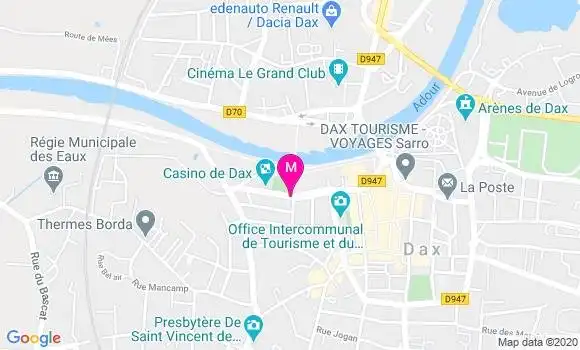 Localisation Dr Pierre Le Poncin