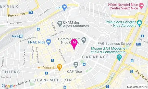 Localisation Dr Jean Claude Ciosi