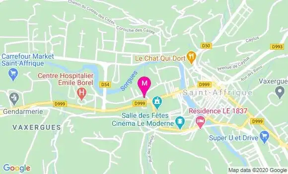 Localisation Dr Francis Pillant