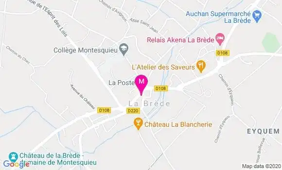 Localisation Dr Jean Marie Bechade